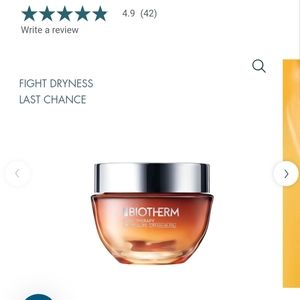 Biotherm BLUE THERAPY CREAM-IN-OIL brand new sealed pkg